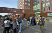 Grupo de sujetos intenta reventar paro de trabajadores en Ciudad Judicial de la CDMX (Videos)