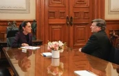 Sheinbaum y Landau abordan “diversos temas” de la relación México-EU