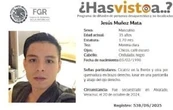 Buscan a sobrino de la periodista Gloria Muñoz, secuestrado en octubre de 2024