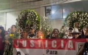 Arman mitin en funeral de Ximena Guzmán y José Muñoz (Videos)