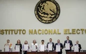 INE da constancia de mayoría a futuros ministros; Hugo Aguilar pide voto de confianza