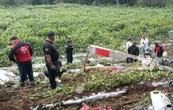 Mueren dos personas por desplome de helicóptero en Tepetlixpa