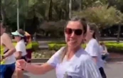 Alejandra Chedrahui, diputada morenista, explica por qué corrió medio maratón de la CDMX tras ser señalada de tramposa