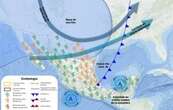 Frente frío 36 provocará este miércoles lluvias y vientos fuertes en los siguientes estados