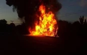 Un muerto y ocho heridos deja explosión en toma clandestina de Pemex en Hidalgo