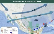 Frente frío 19 llega con todo y masa de aire polar: lluvias de lunes a jueves en estas entidades