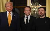 Macron recibe a Trump en París y Zelenskyy se les une para diálogo sobre Ucrania