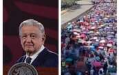 “Están en libertad de expresarse”: AMLO sobre bloqueos de la CNTE