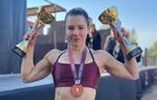 Ella Bucio gana el bronce en estilo libre la Copa del Mundo de Parkour en Coímbra, Portugal