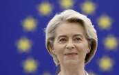 Eurodiputados reeligen a Ursula von der Leyen como presidenta de la Comisión Europea