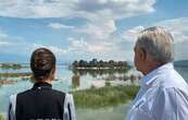 “Ahí vienen las reformas”, anticipa AMLO al inaugurar el Parque Ecológico Lago de Texcoco