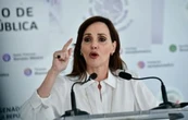 Senadores del PAN respaldan a Lilly Téllez tras críticas por pedir el apoyo de Trump contra el narco
