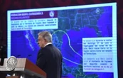 “No titubeemos”: AMLO urge a la población a buscar refugio ante llegada del huracán Beryl