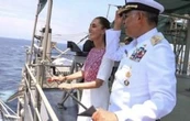 Día de la Marina: Sheinbaum llama a defender a la patria frente a “campañas de mentiras y de odio”