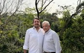 AMLO reaparece en una imagen publicada por su hijo “Andy” López Beltrán