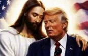 Trump publica imagen en la que Jesús lo abraza tras la polémica con el papa León XIV