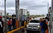 CNTE toma casetas en Morelos durante jornada nacional de movilización