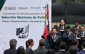 Sheinbaum abandera a la selección mexicana rumbo al Mundial
