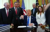 Trump amenaza con abandonar el T-MEC; advierte que combatirá el narcotráfico por tierra