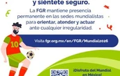 FGR abre sitio web para recibir denuncias en el marco del Mundial