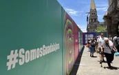 Vallas del Fan Fest aíslan a comerciantes del Centro de Guadalajara; denuncian pérdidas por obras
