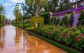 Jardín Flotante: arranque entre encharcamientos, obras inconclusas y trabajos adicionales