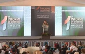 En primer informe, gobernadora morelense expone desorden institucional heredado de Cuauhtémoc Blanco