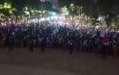 Aficionados de Cruz Azul se reúnen en el Ángel de la Independencia para celebrar la décima (Video)