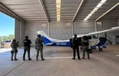 Desmantelan hangar clandestino en Mexicali y decomisan 20 kilos de cocaína