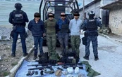 Detienen en Chiapas a cuatro presuntos integrantes del CJNG por amenazas contra autoridades