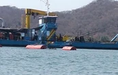 Sin permisos, inicia el dragado de la Laguna de Cuyatlán, en Manzanillo