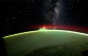 VIDEO viral de la Vía Láctea captado desde la Estación Espacial Internacional