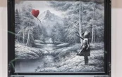 "Niña con globo": Obra de Bansky se vender po17.9 millones de dólares