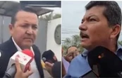 Rocha, Inzunza y Gámez llegan en vehículos lujosos a la FGR; Dámaso Castro y Almanza acuden a pie