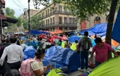 Canaco estima en más de 39 mdp las pérdidas en primer día de bloqueo de la CNTE en CDMX