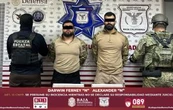 Detienen en Mexicali a dos colombianos presuntamente ligados al Cártel de Sinaloa