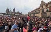 BTS reúne a unas 20 mil personas en el zócalo de la CDMX