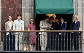 "Muchas gracias por amarnos tanto”, dice BTS desde Palacio Nacional (Videos)