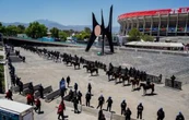 Despliegan operativo en el Estadio Banorte previo al partido México vs. Portugal (Fotogalería)