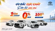 Veloz Cross, Yaris Cross cùng dàn xe Toyota ưu đãi mùa du lịch hè