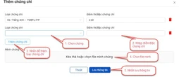Cách thức đăng ký nguyện vọng xét tuyển trên hệ thống của bộ