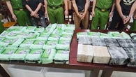 Bắt 3 người dùng ô tô chở 60 bánh heroin, 37kg ma túy đá
