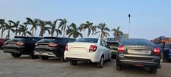 Ảnh thực tế lô ô tô Nga Lada cập cảng Việt Nam: Giá từ 360 triệu, có SUV dáng Jimny, sedan cỡ Vios