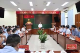 Phó bí thư Nguyễn Phước Lộc làm việc với đảng ủy 17 phường xã TP.HCM