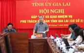 Ông Châu Ngọc Tuấn được giao điều hành cơ sở 2 của tỉnh Gia Lai