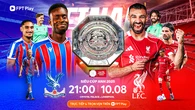 Việt Nam có bản quyền Siêu cúp Anh 2025 giữa Liverpool và Crystal Palace