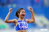 Nguyễn Thị Oanh khởi đầu thắng lợi tại Giải điền kinh vô địch quốc gia 2025
