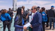 Chủ tịch nước Lương Cường gửi thư chúc mừng người phụ nữ gốc Việt đầu tiên bay vào vũ trụ