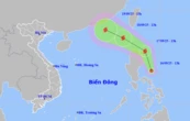 Áp thấp nhiệt đới ngoài khơi Philippines có thể mạnh lên thành bão và vào Biển Đông
