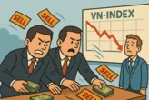 Nhóm nào 'xả hàng' phiên VN-Index như tàu lượn, thanh khoản 86.000 tỉ đồng?